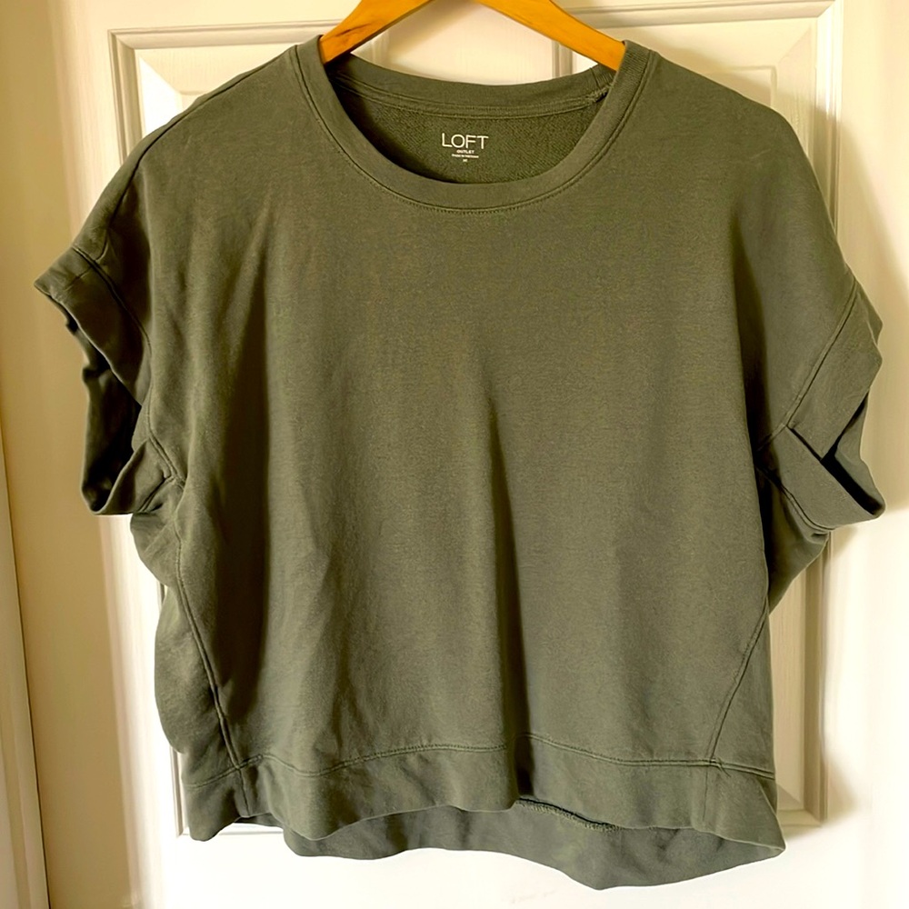 Cropped sweatshirt